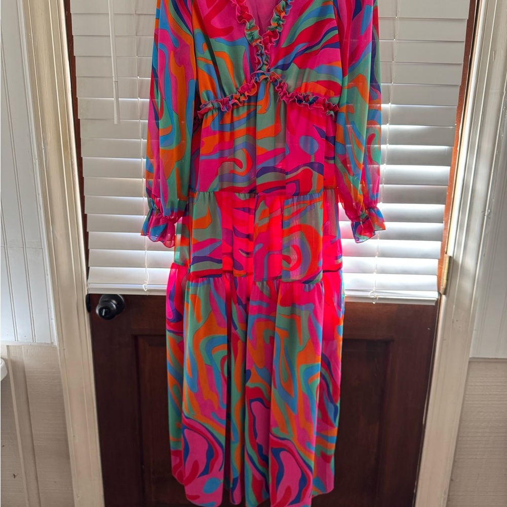Vibrant Multicolor Women's Dress